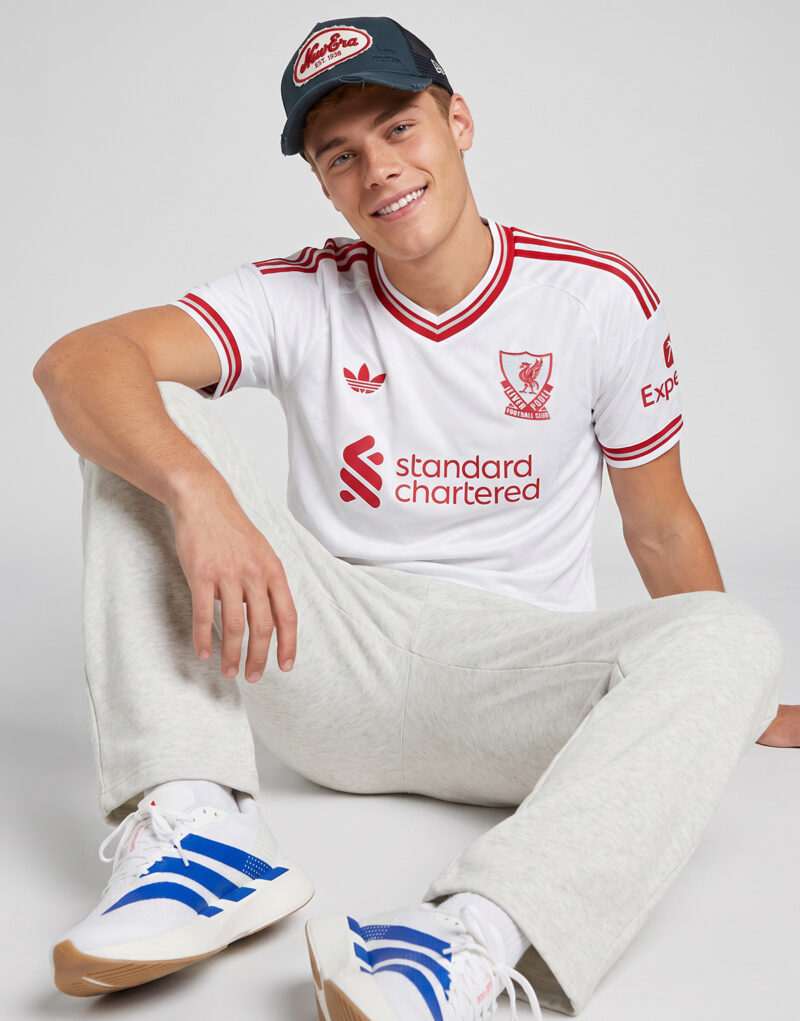 adidas Liverpool FC 26/27 Away Jersey Bianco T-shirt Uomo - 5