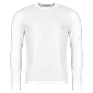 T-shirts a maniche lunghe uomo Timberland  Tree Embroidered Exterer River Slim  Bianco Timberland 198268992899