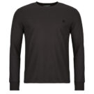 Timberland Tree Embroidered Exterer River Slim Nero T-shirts a maniche lunghe Uomo - 1