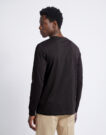 Timberland Tree Embroidered Exterer River Slim Nero T-shirts a maniche lunghe Uomo - 4