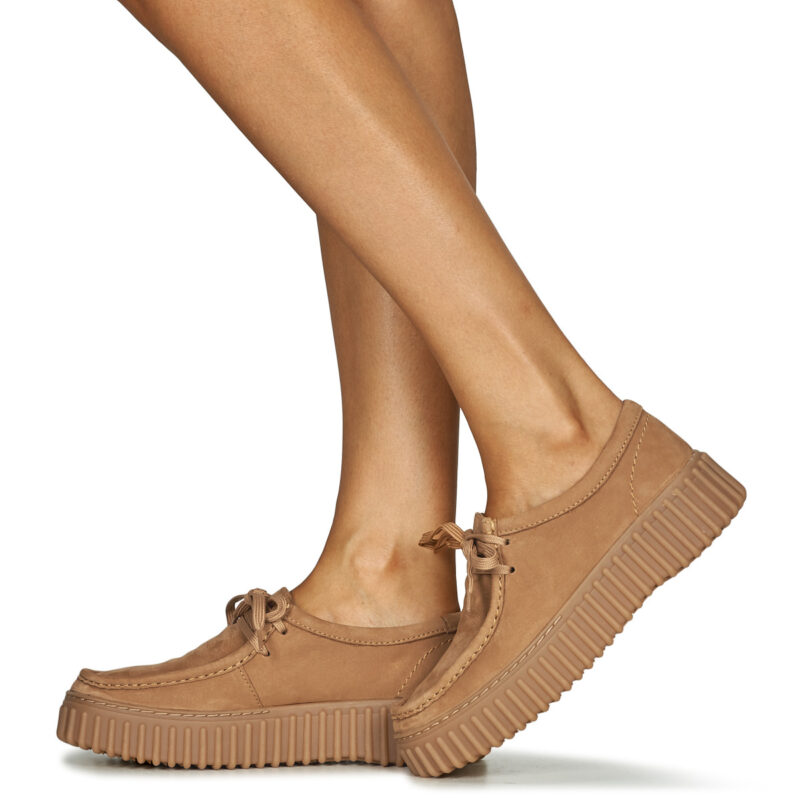 Clarks TORHILL BEE Marrone Derby Donna - 8
