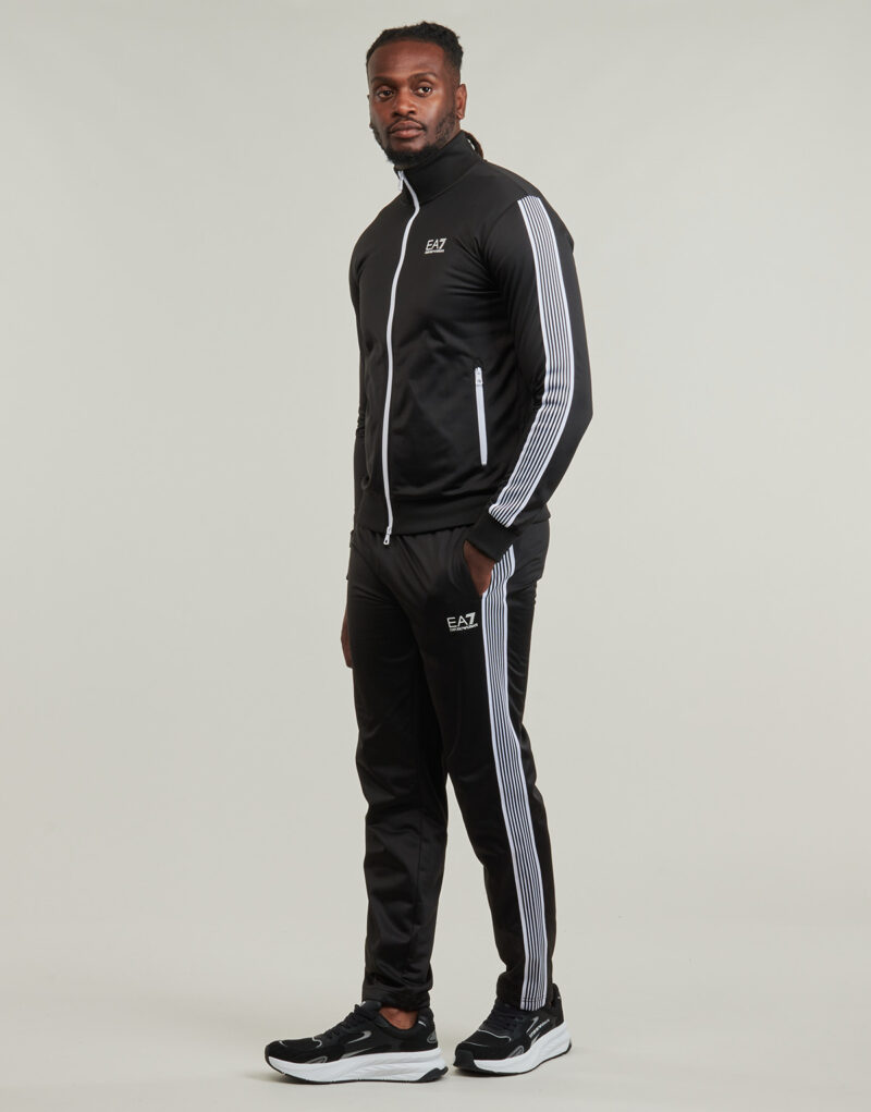 Emporio Armani EA7 7 LINES TRACKSUI Nero Tuta Uomo - 3