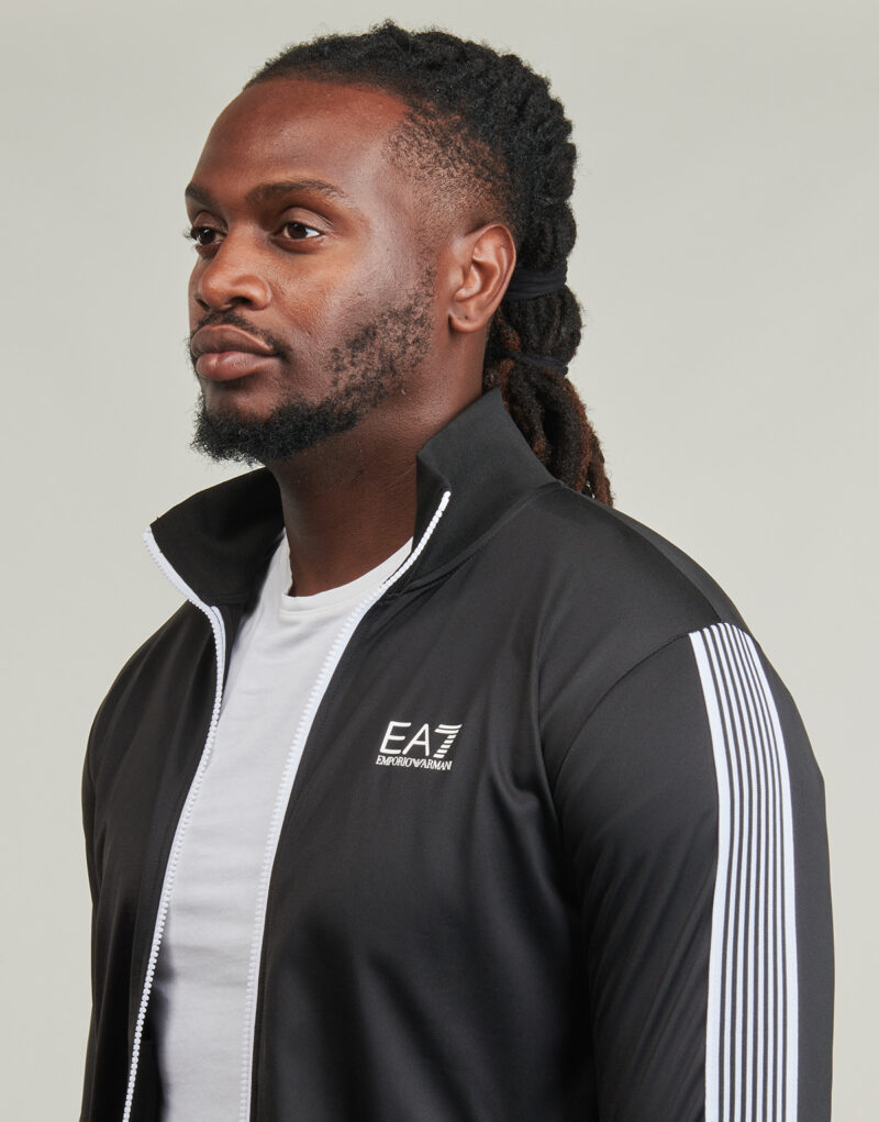 Emporio Armani EA7 7 LINES TRACKSUI Nero Tuta Uomo - 5