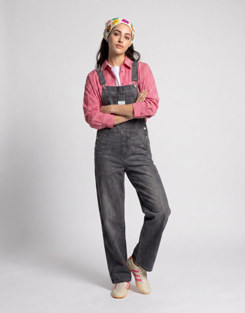 Levis FL BAGGY OVERALL Nero Tuta / Jumpsuit Donna - 2