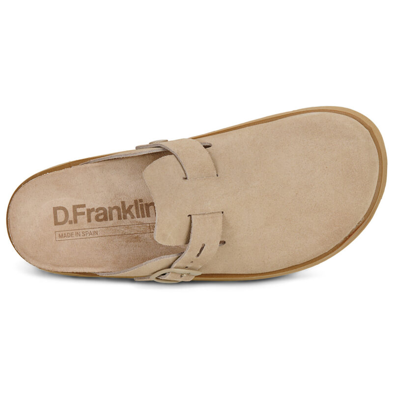 D.Franklin Vibe Clog Basic Platform Beige Zoccoli Donna - 6