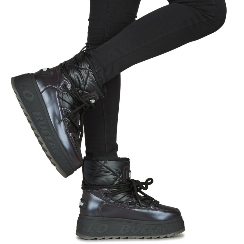 Buffalo ELIZA SNOW BOOT Nero Scarpe da neve Donna - 8